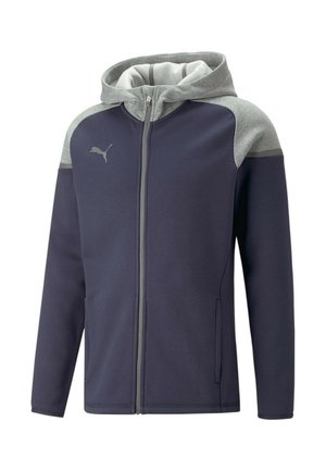 Puma TEAMCUP CASUALS - Sweatjacke - blau