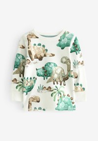 Next SNUGGLE 3 PACK SET - Pizsama szett - blue ecru cream dinosaur