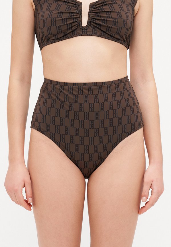 BELIRA - Bikini bottoms - dark mahogany