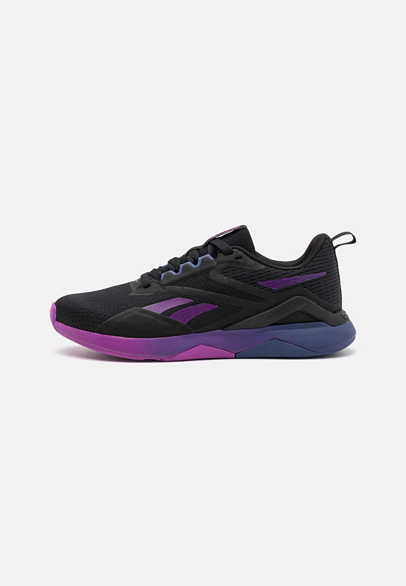 Reebok - NANOFLEX TR 2 - Training shoe - black/purple rave/twilight purple, Enlarge