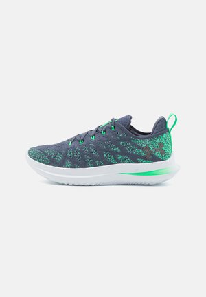 Under Armour VELOCITI 3 - Scarpe da corsa su strada - downpour gray/vapor green/white
