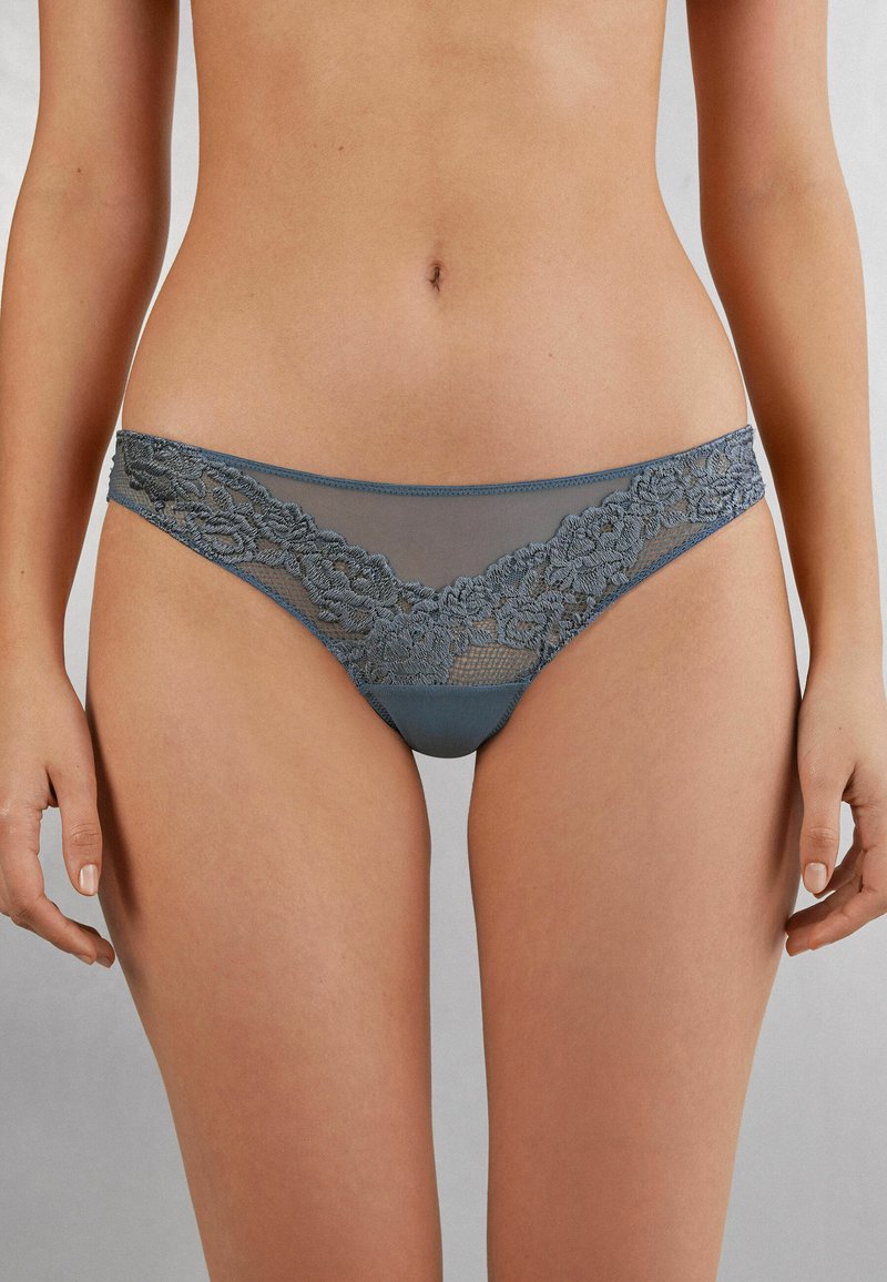 Intimissimi PRETTY FLOWERS - String - blau j lapis blue