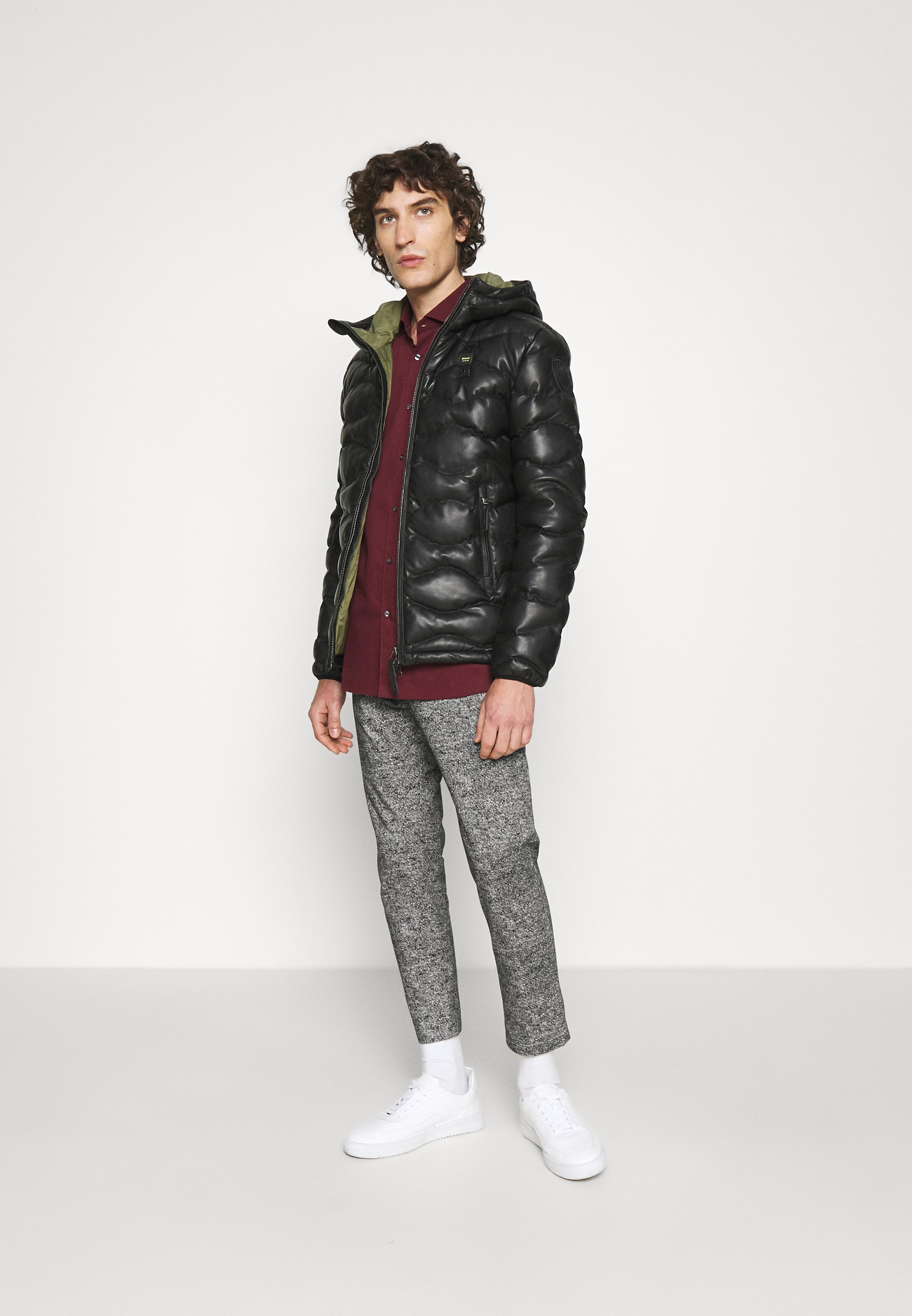 Blauer WAVE STICHING - Giacca di pelle - black/nero - Zalando.it