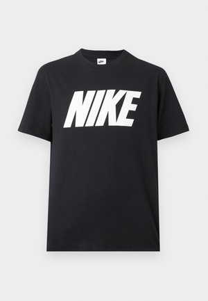 Nike Sportswear, CLUB VARSITY LIFESTYLE - Μπλουζάκι με στάμπα - black/white