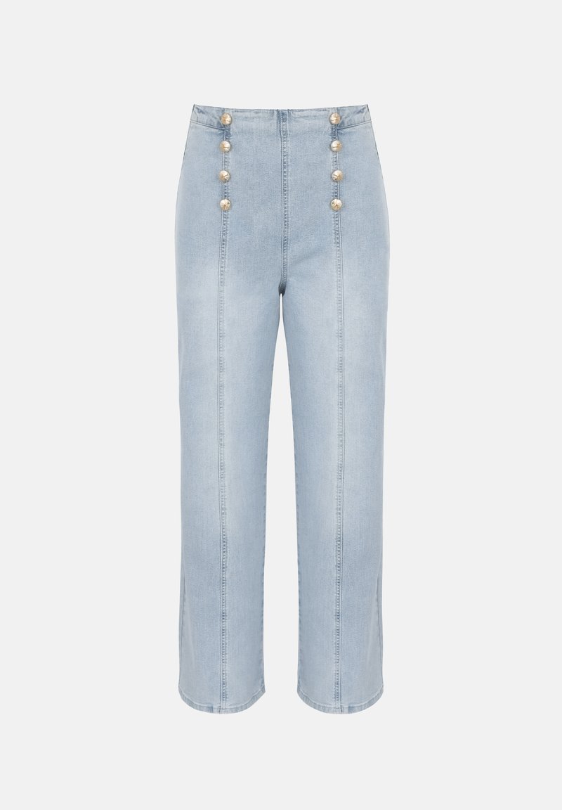 Anna Field Wide leg lichtblauw denim Anna Field Wide leg lichtblauw denim
