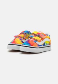 Vans OLD SKOOL - Sneakers laag - multi-coloured/true white
