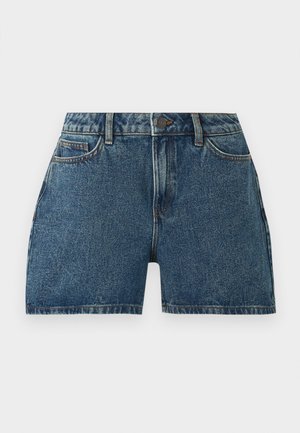 Noisy May, NMSMILEY UNFOLD - Jeans Shorts - medium blue denim