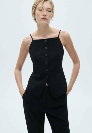 Mango Weste - black