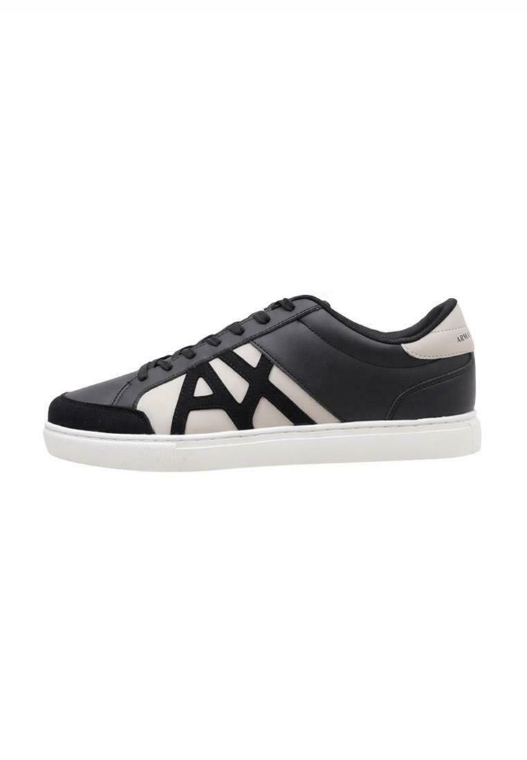 Armani Exchange Sneakers laag zwart