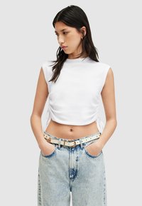 AllSaints SONNY - Camiseta estampada - chalk white