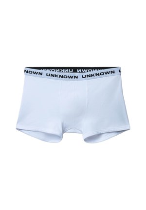 CON SCRITTE - Boxer brief - bianco ottico