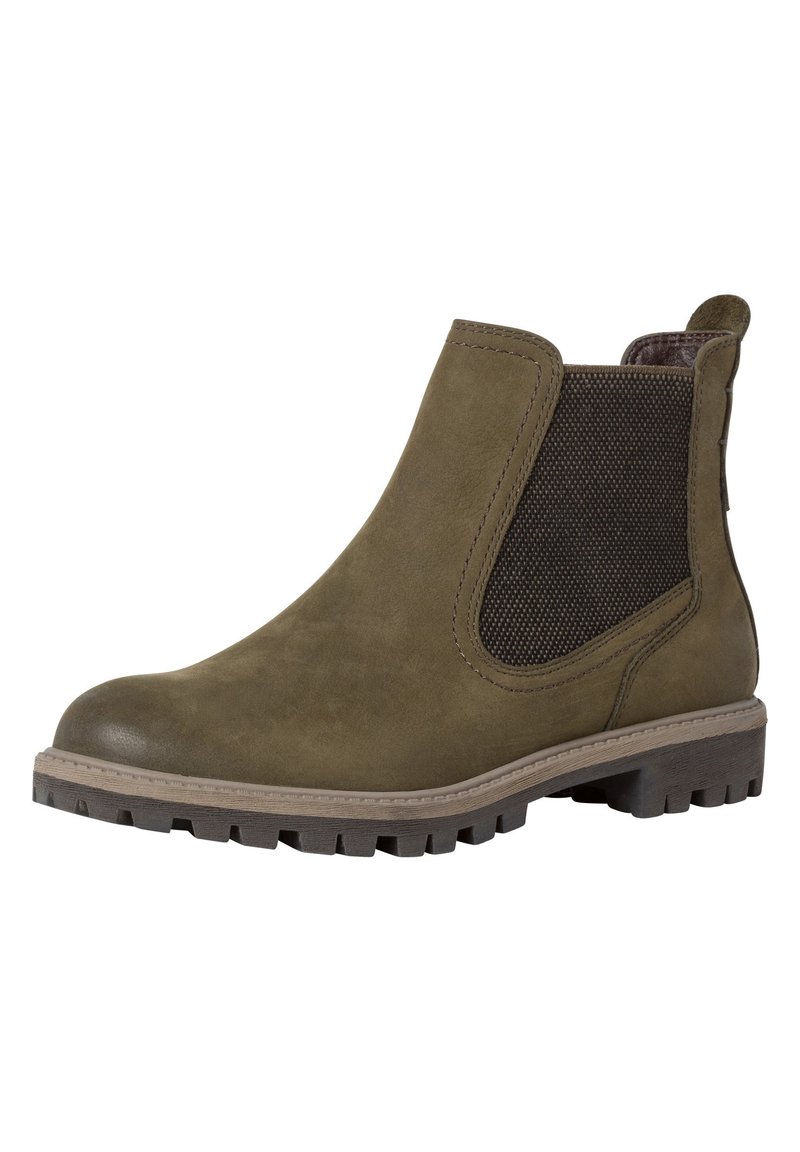Damen Ankle Boots | Tamaris Stiefelette olive/oliv - KI29832 Damen Ankle Boots | Tamaris Stiefelette olive/oliv - KI29832