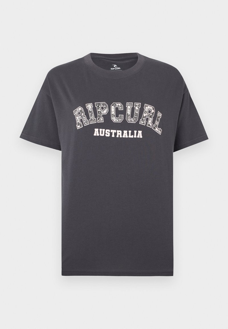 Rip Curl T-shirt print zwart