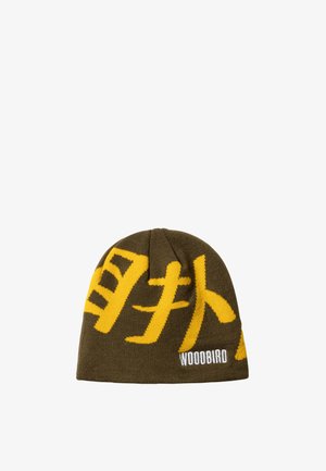 Woodbird, WBYAN SUMO JQ BEANIE - Mütze - dark brown-yellow