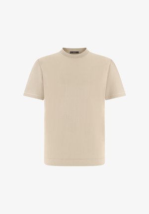 Boggi Milano, T-shirt basique - sand