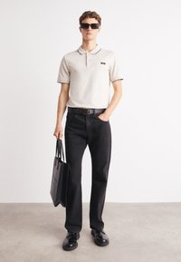 Calvin Klein TIPPING  - Pólóing - stony beige