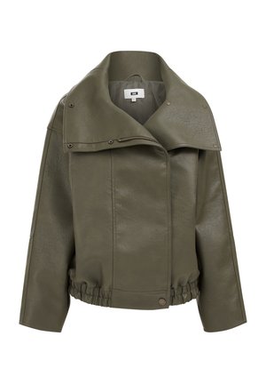 WE Fashion, WE FASHION - Veste en similicuir - army green