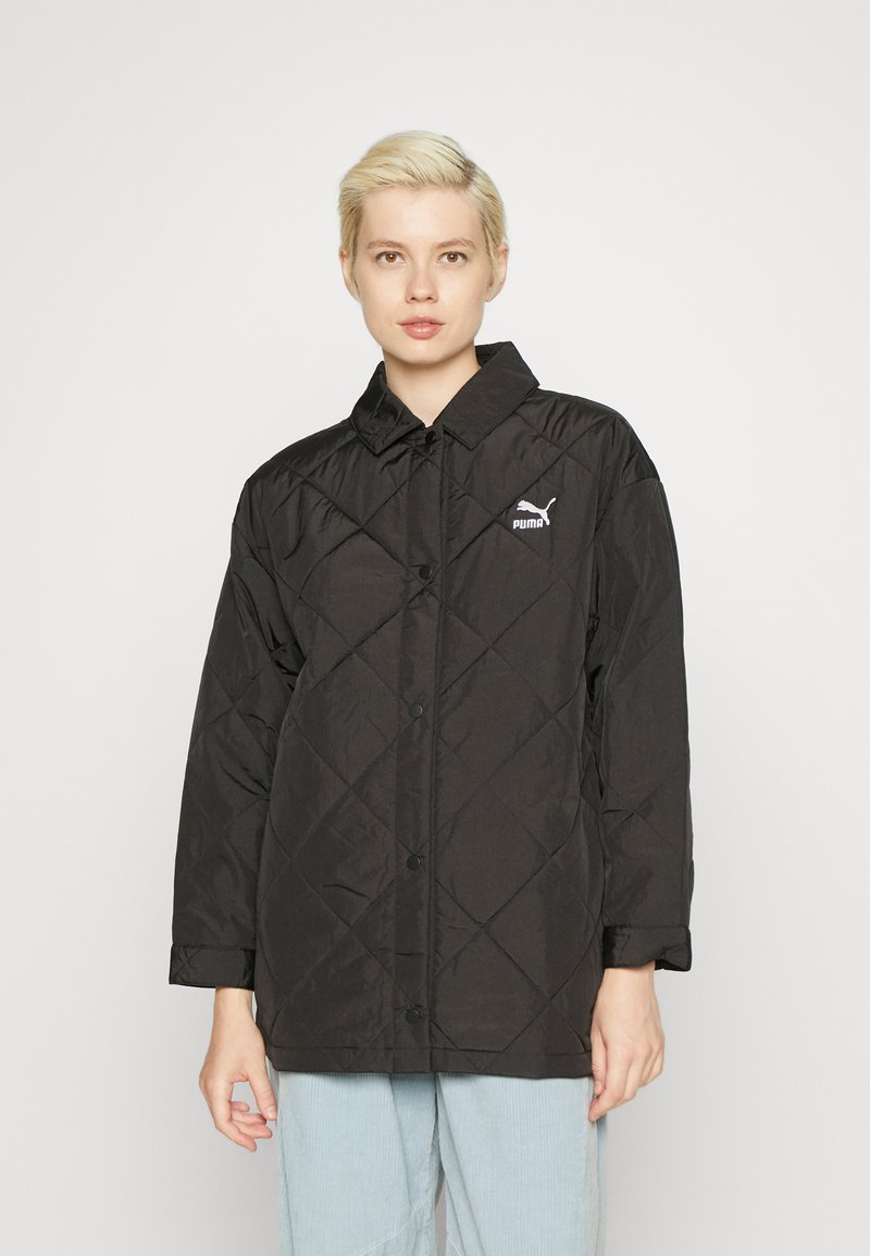 Puma CLASSICS CHORE - Zimní kabát - black