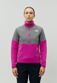 The North Face GLACIER HEAVYWEIGHT 1/2 ZIP - Polárpulóver - deep mulberry/smoked pearl