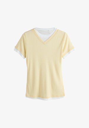 Next, Majica kratkih rukava s printom - butter yellow white