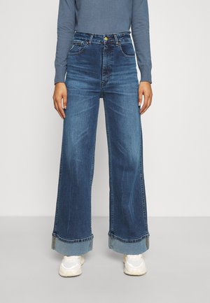 Straight leg jeans - blue denim