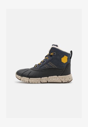 FLEXYPER BOY ABX - Talvesaapad - navy/yellow