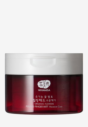 PEELING FINGER MITT - FLOWERS - Face scrub - -
