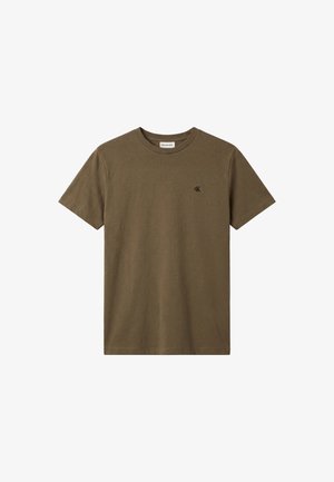 Calvin Klein Jeans, CLASSIC MONOGRAM - Βασικό μπλουζάκι - olive night