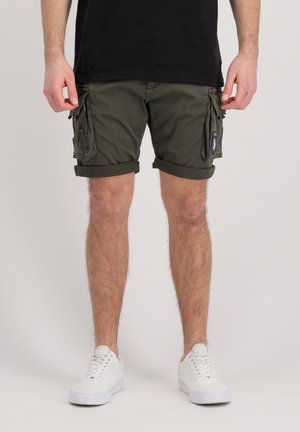 CREW PATCH - Short - greyblack