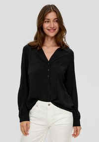 QS Blouse - schwarz