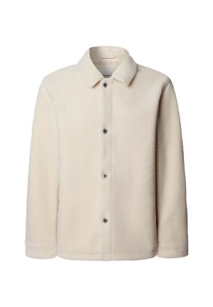 Pepe Jeans, BORG OVERSHIRT - Forro polar - ivory white