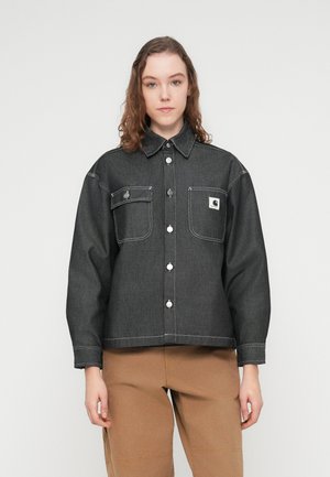 LOUIS SHIRT - Τζιν μπουφάν - black  rigid