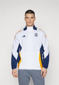 adidas Performance REAL MADRID PRESENTATION - Klubbklær - white/crew orange/navy blue