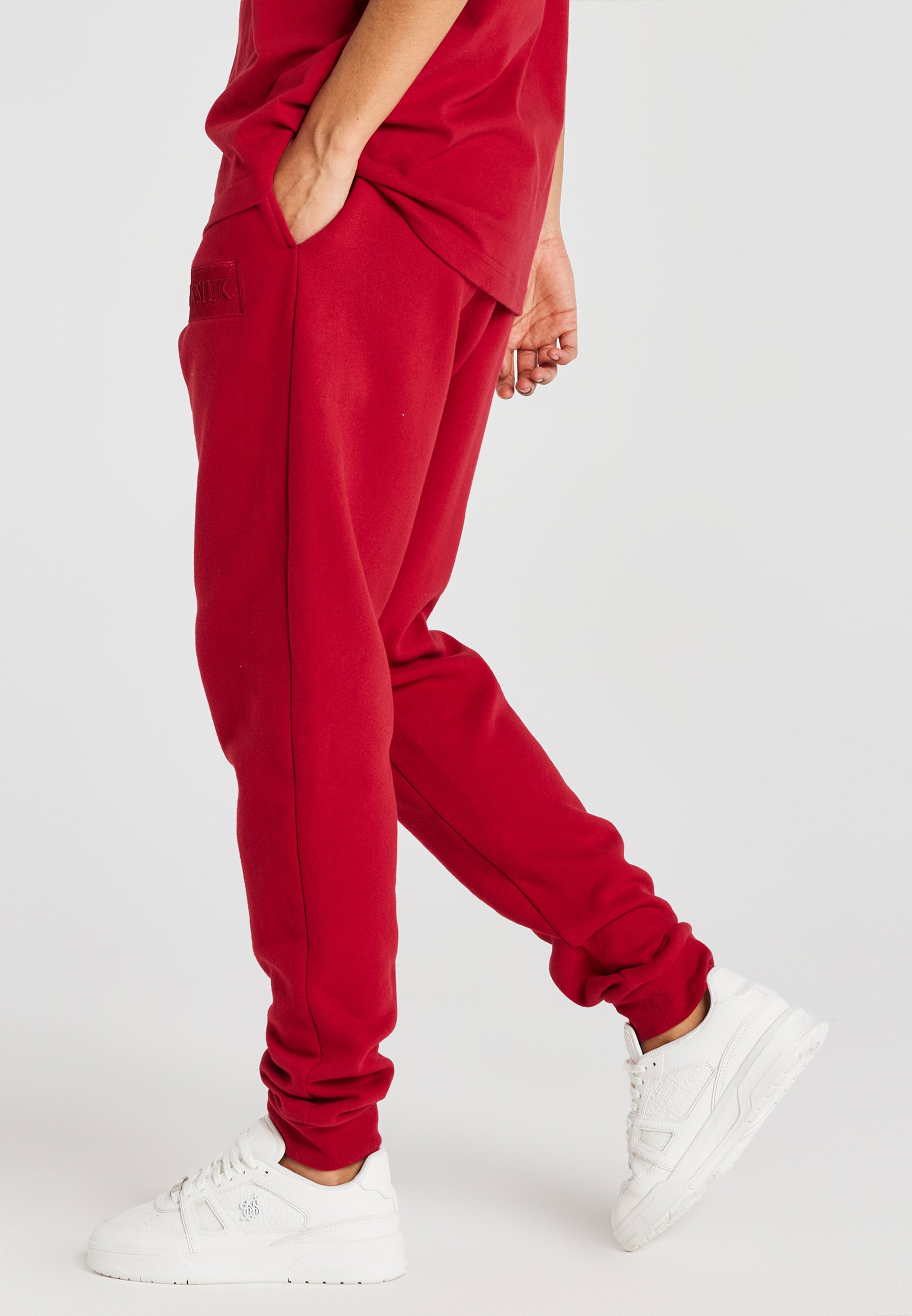 SIKSILK Pantalones deportivos - red/rojo - Zalando.es