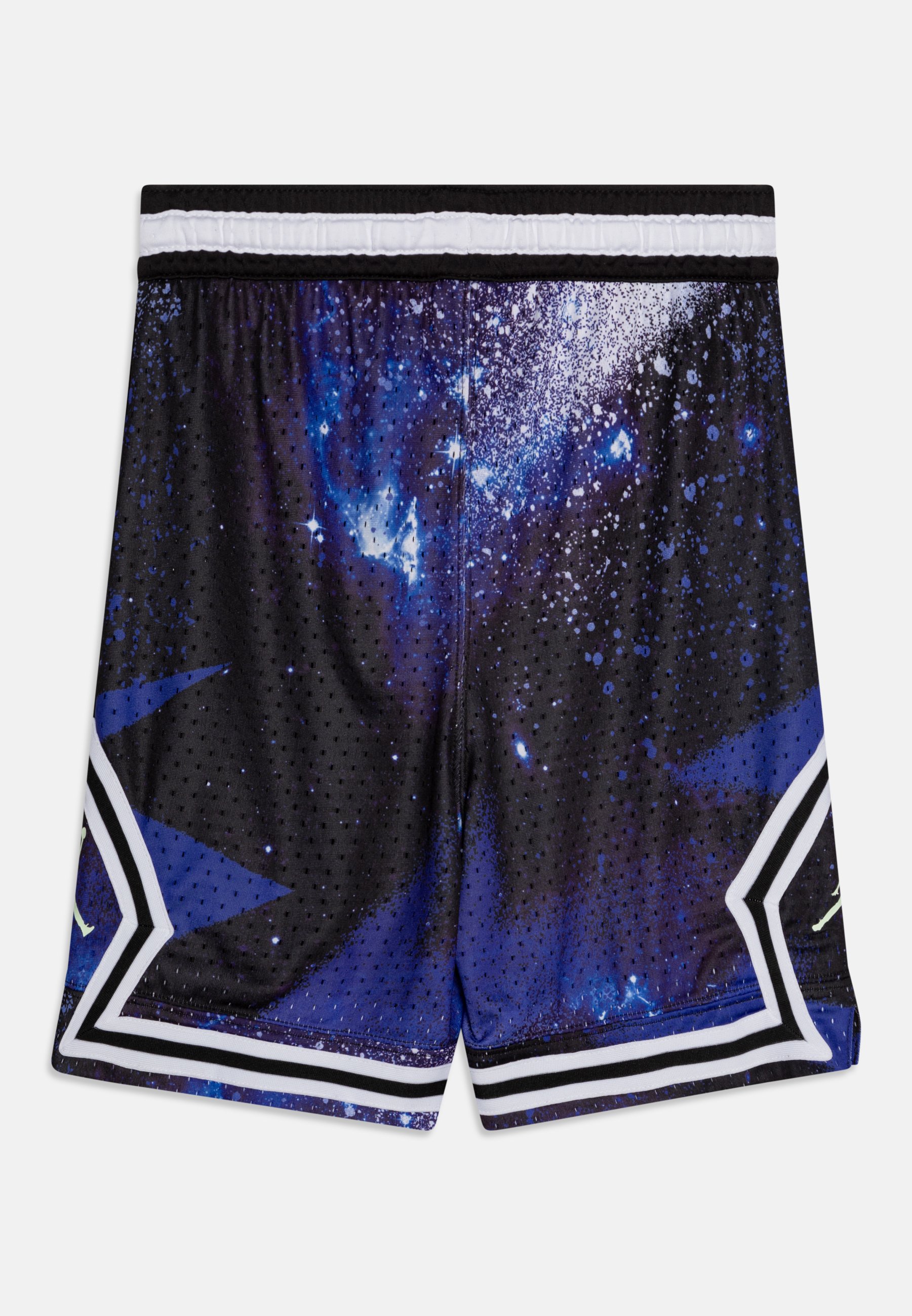royal blue and black jordan shorts