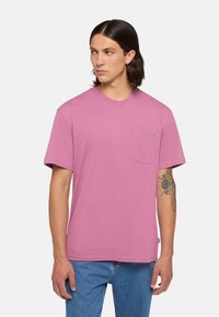Dickies LURAY POCKET TEE - Jednoduché tričko - mellow mauve