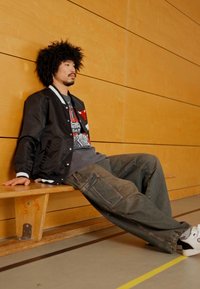 New Era NBA CHICAGO BULLS LOGO SELECT JACKET - Fanartikel - black