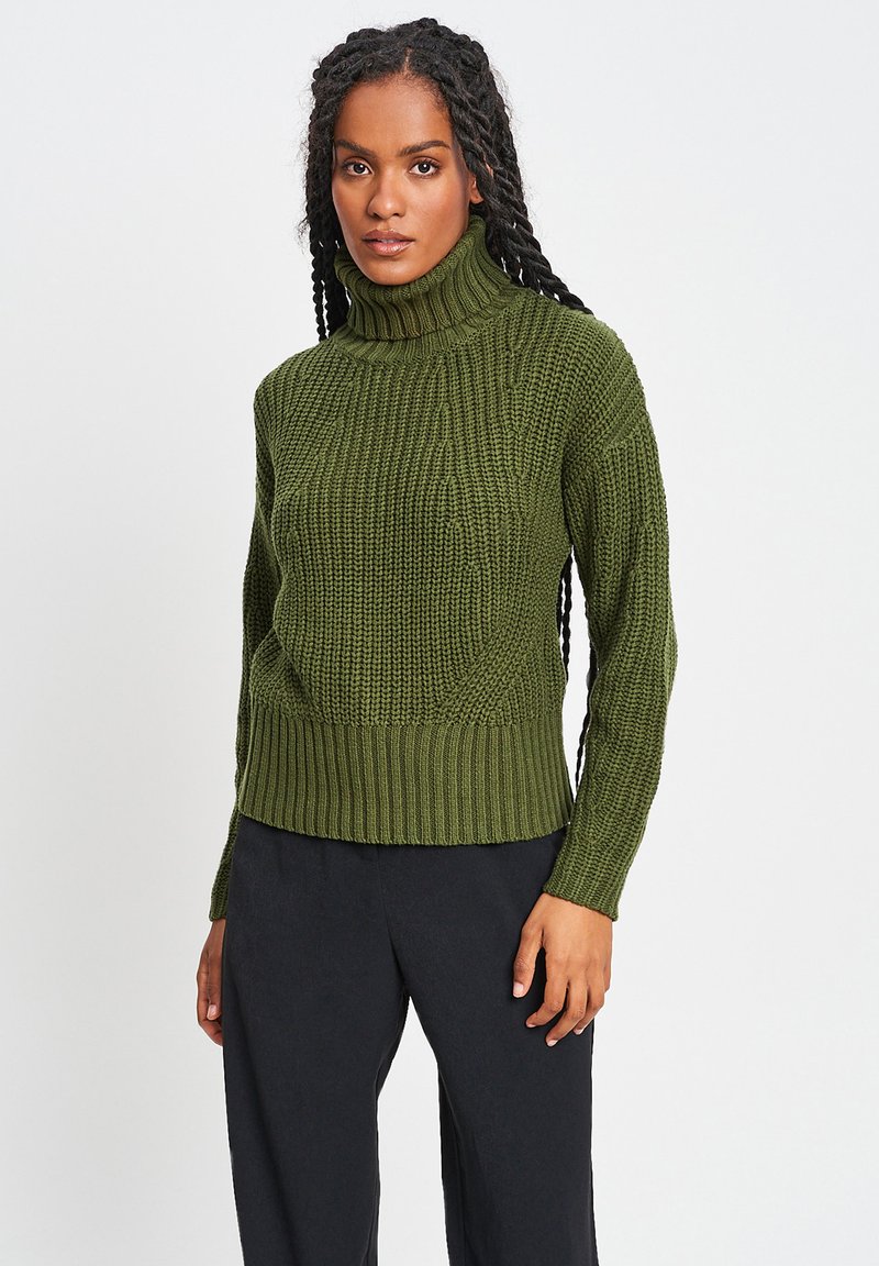 WILLA PHOEBE Jumper olive green/green Zalando.de
