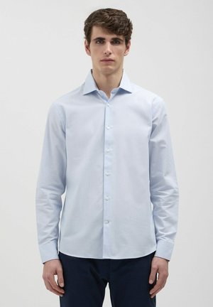 TESSUTO OPERATO  - Shirt - azzurro