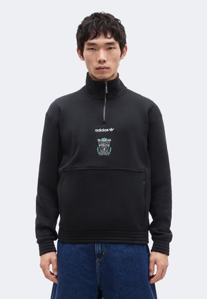 adidas Originals, LIVERPOOL FC HALF ZIP - Суитшърт - black
