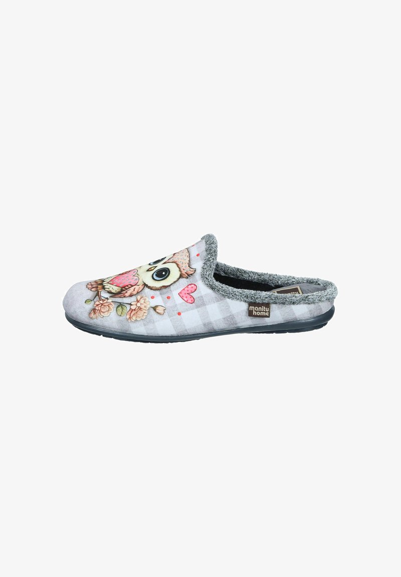 Manitu Slippers - hellgrau