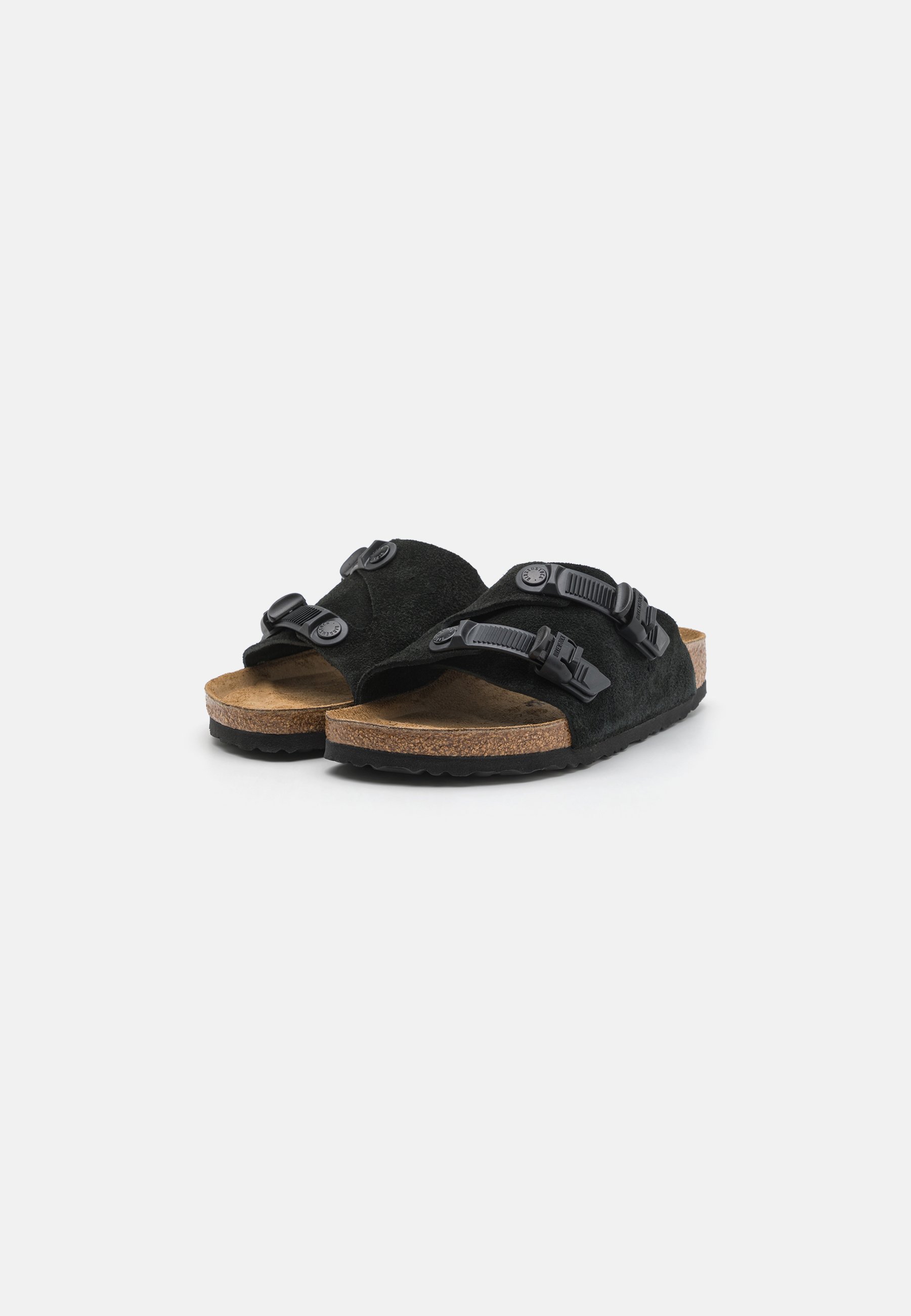 Birkenstock ZÜRICH TECH NARROW UNISEX - Sandals - black - Zalando