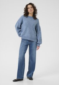 Kaffe Trui - windward blue melange