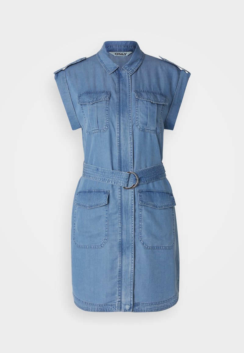 Only Jeansjurken lichtblauw denim