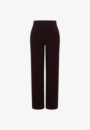 Cecil, HIGH WAIST STRAIGHT LEG HOSE IM LOOSE FIT - Pantalon classique - berry red