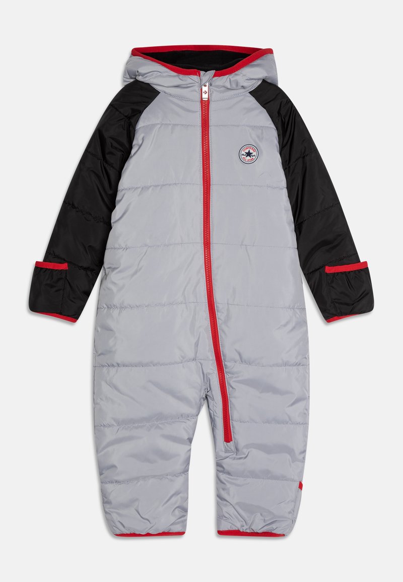 Converse - COLOR BLOCK SNOW SUIT UNISEX - Vinterdress - gravel, Forstørre