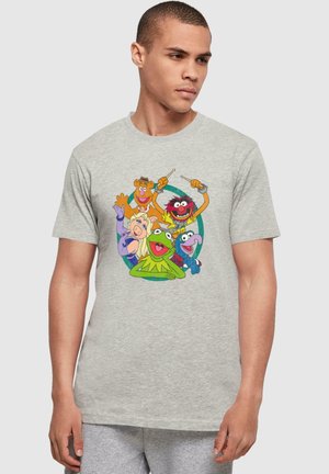 MUPPETS GROUP CIRCLE  - Print T-shirt - heather grey