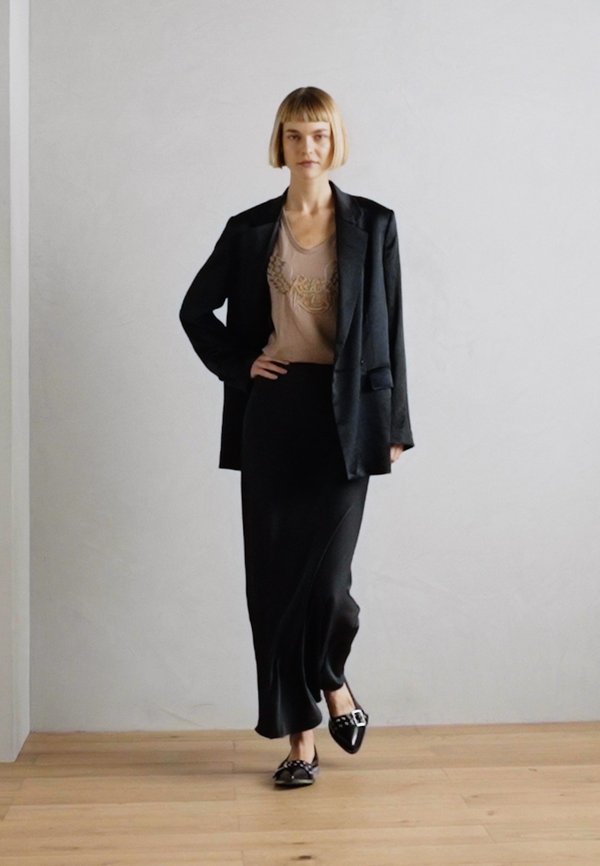 TEE - Print T-shirt - pine bark4