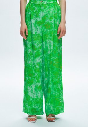 PATTERNED  - Broek - patterned neon green