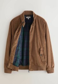REGULAR FIT HARRINGTON - Bombera - tan brown